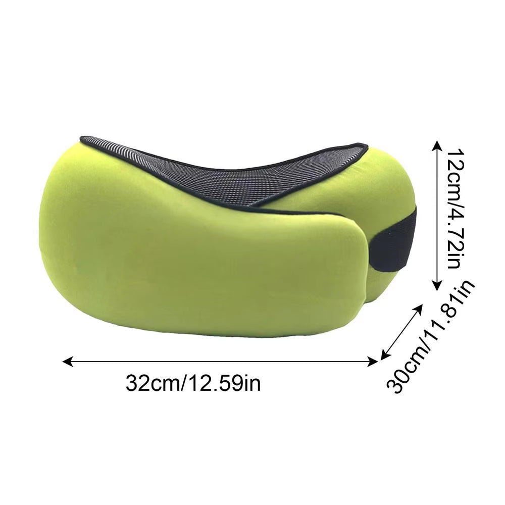 Memory Foam Neck Pillow Cervical Vertebra Travel Portable Noon Break Aircraft U Type of Pillow Sleep Camping Pillow Carry Bag